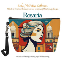 Load image into Gallery viewer, Lady of the Palace Collection - Cosmetic Bag - Rosaria
