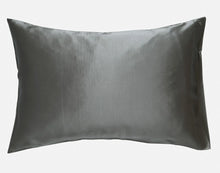 Load image into Gallery viewer, Dark Grey 100% Silk Pillowcase
