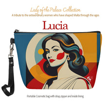 Load image into Gallery viewer, Lady of the Palace Collection - Cosmetic Bag - Lucia
