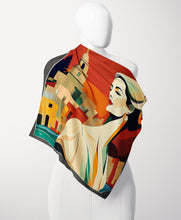 Load image into Gallery viewer, Lady of the Palace silk Scarf - Marita
